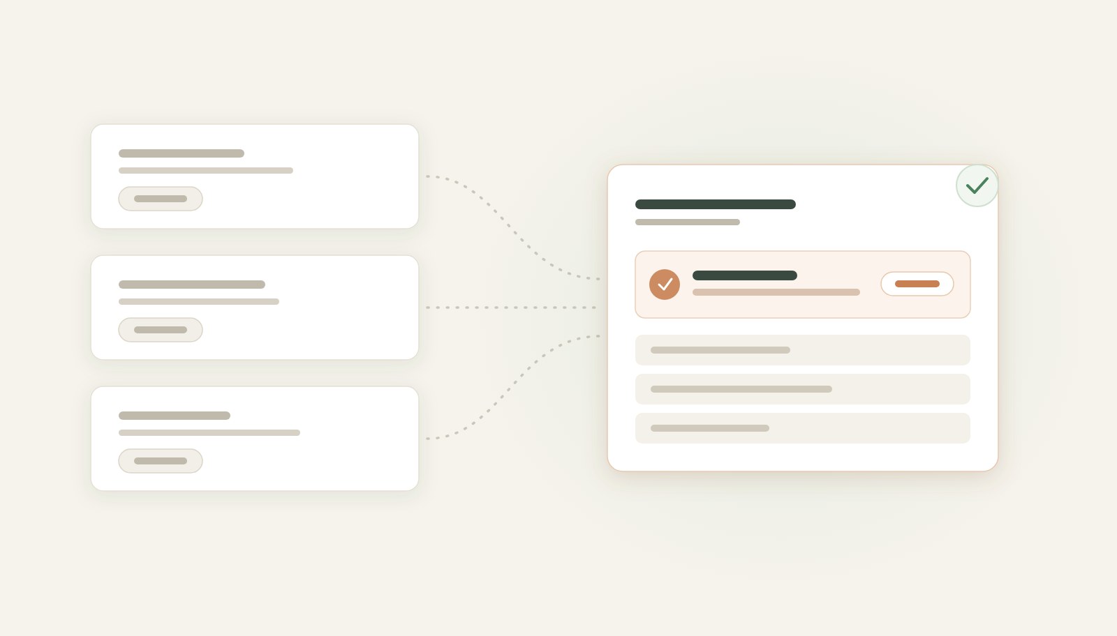 Three repeated guides carrying the same outdated price, next to the vendor page that publishes the real one.