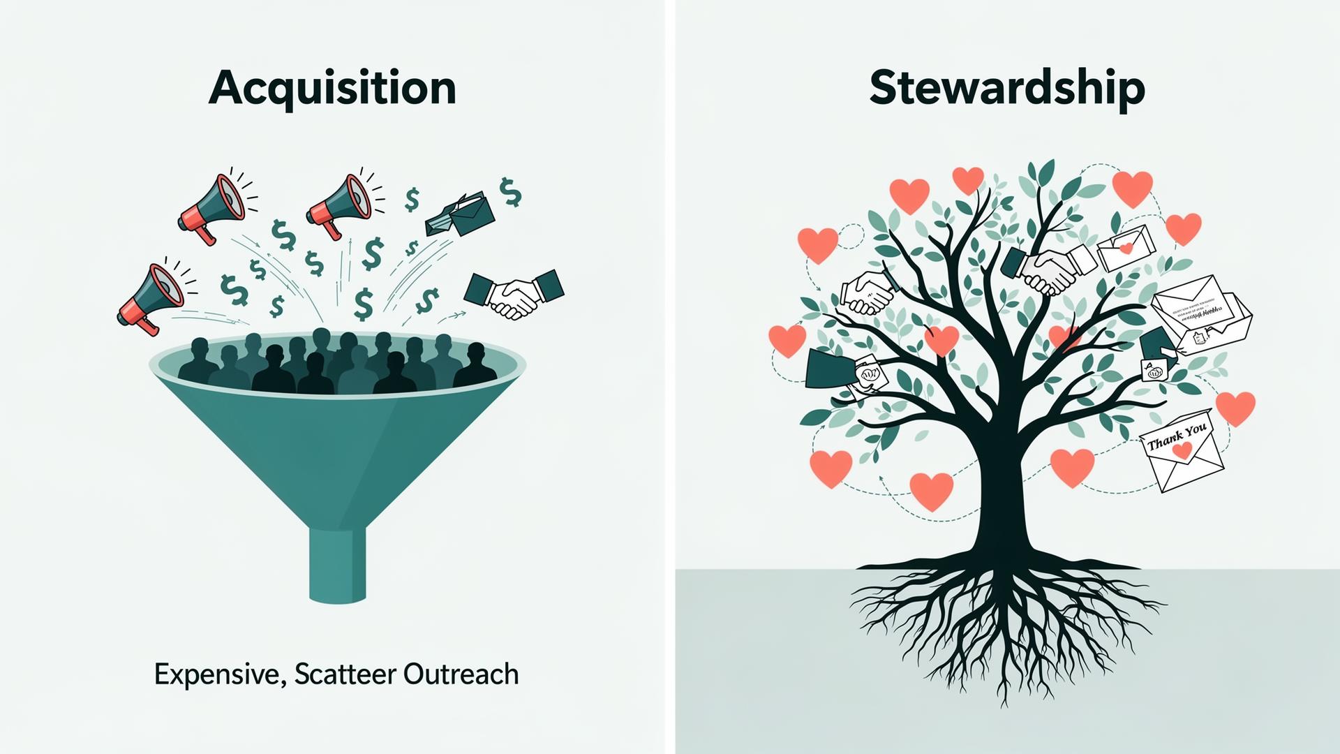 Why Stewardship Beats Acquisition: The Secret to Sustainable Fundraising